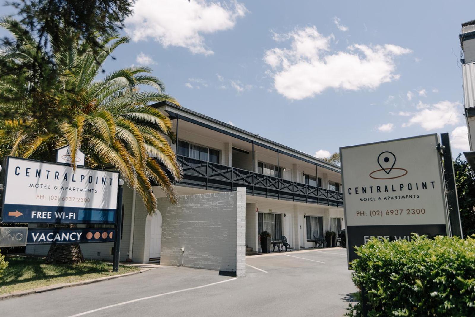 וואגה וואגה Centralpoint Motel מראה חיצוני תמונה